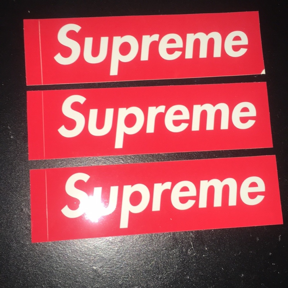 Official Supreme Stickers
